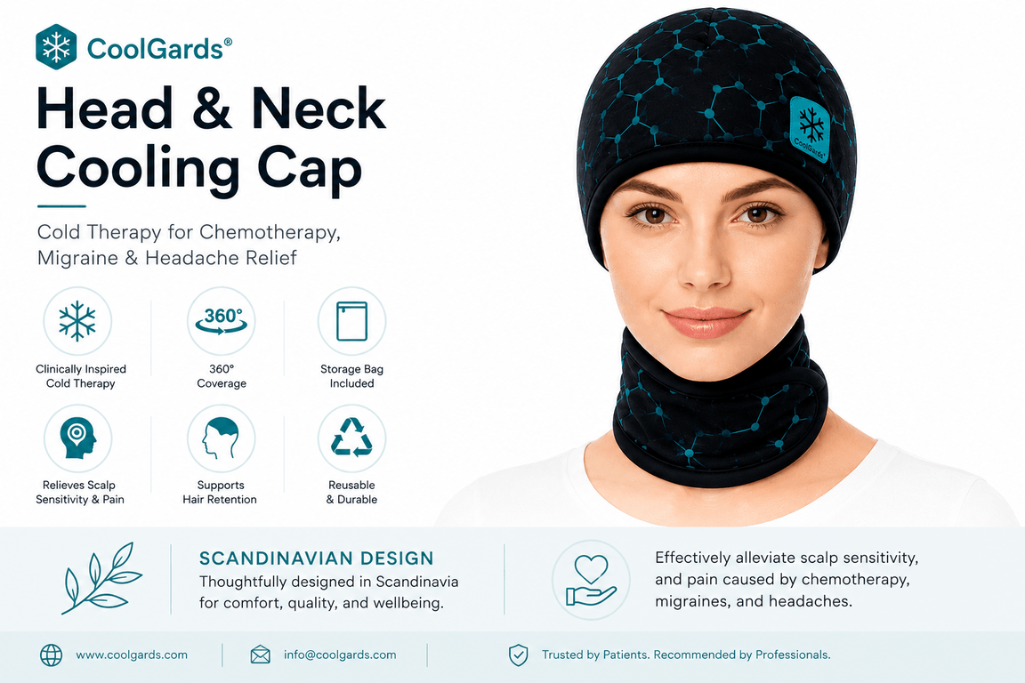 Thumbnail 1 for Cooling Gel Cap for Chemo Hair Preservation, Migraine, Headache & Concussion Relief