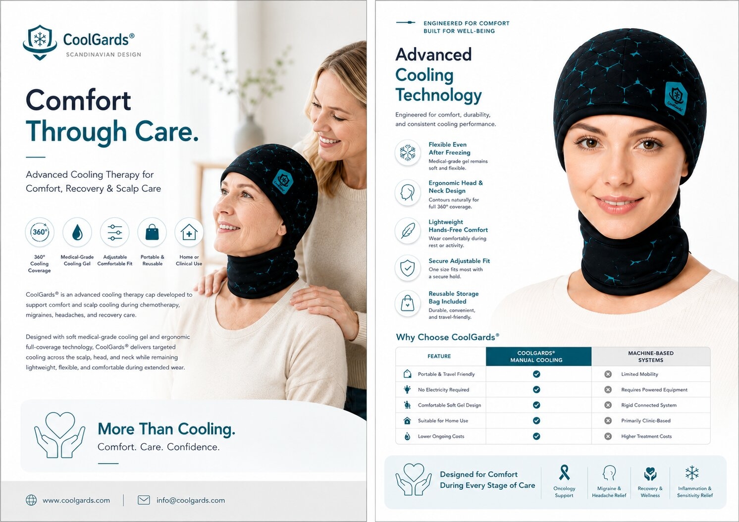 Thumbnail 8 for Cooling Gel Cap for Chemo Hair Preservation, Migraine, Headache & Concussion Relief